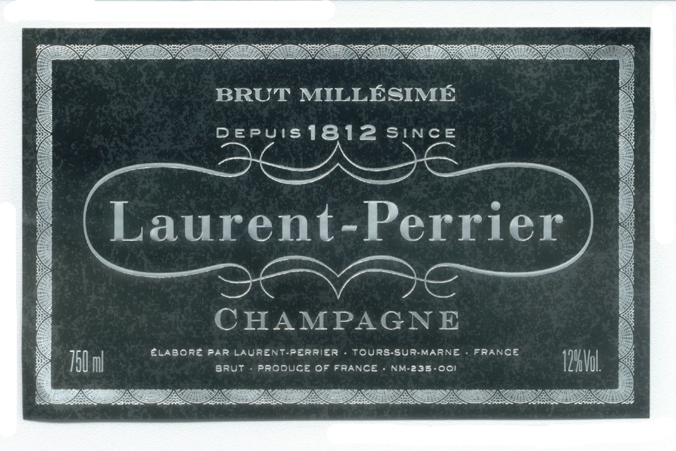 laurent perrier vintage label art